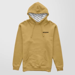 קפוצ'ון פוטר מעוצב עם מיתוג צבעוני פנימי