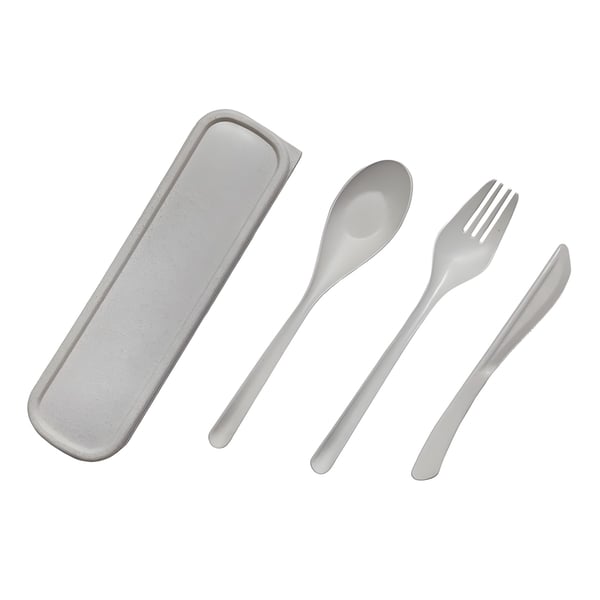 סט כלים לאוכל אלגנטי כולל מזלג, כף וסכין