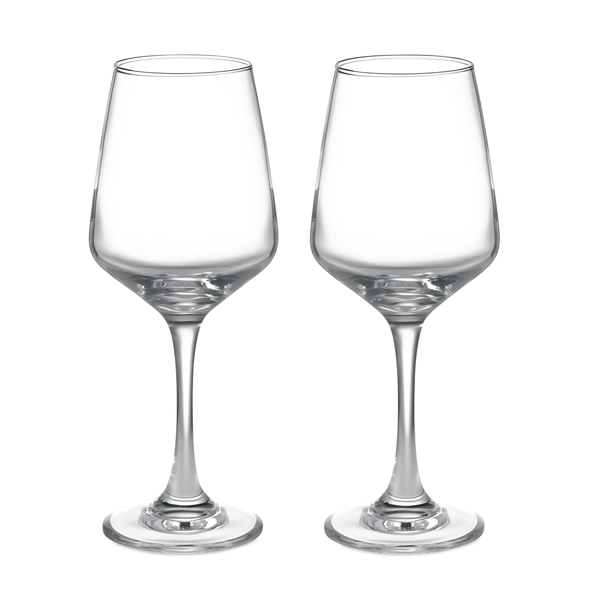 כוסות יין אלגנטיות שקופות