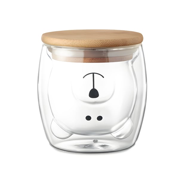Glass Storage Jar with Wooden Lid