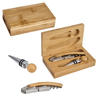 מארז פותחן יין מתנה עסקית יוקרתית - מתנה שמרשימה ומחברת