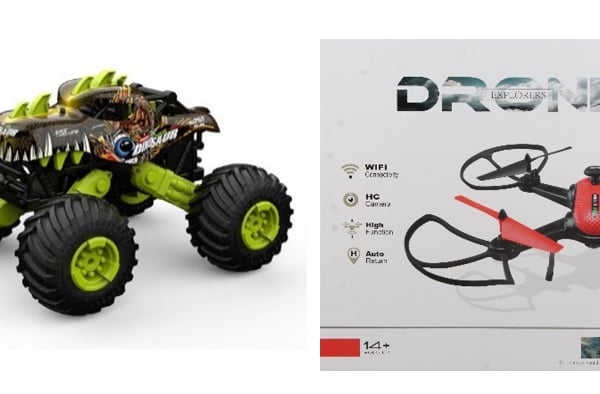 Remote Control Bundle: Drone and Jeep Car!