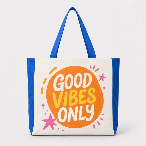 Tokyo Beach Bag with Custom Print - 51x41, 12"