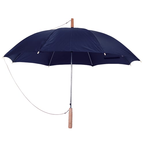 מטריה לפרסום 23 אינץ' עם ידית עץ