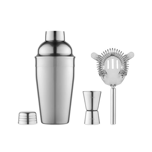 Ultimate Stainless Steel Cocktail Set with 500ml Shaker