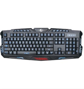 מקלדת משחק מולטימדיה ארגונומית מקצועית