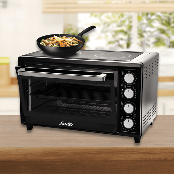 50L Oven Toaster with Integrated Ceramic Hobs