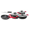 Premium Cookware Set ROSOLING with ARCOS Chef Knife