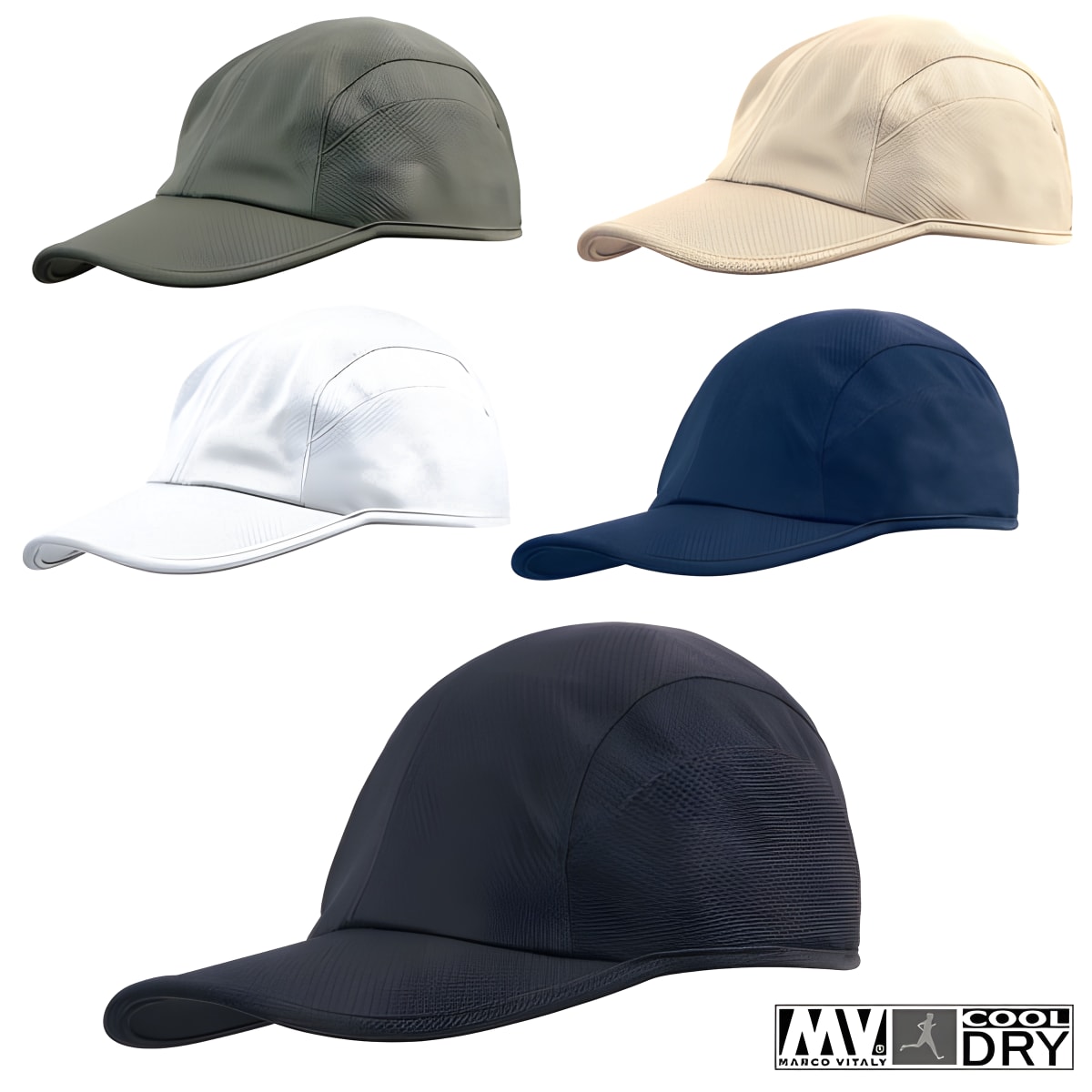 כובע ריצה מדריפיט מנדף זיעה לפעילות ספורטיבית