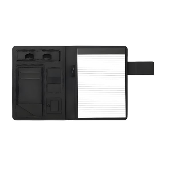 Smart Conference Folder with 4000mAh Power Bank