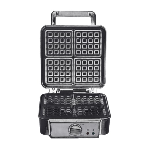 מכונת וופל בלגי קומפקטית SCHNEIDER עם ציפוי נונ-סטיק