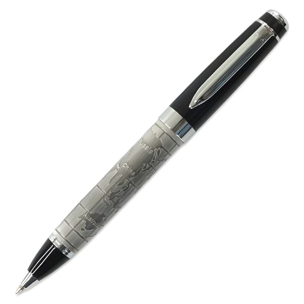 Luxury Metal Pen with Exquisite World Embossing