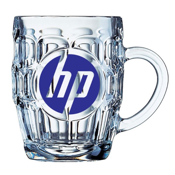 כוס בירה עם לוגו - מתנה עסקית מושלמת