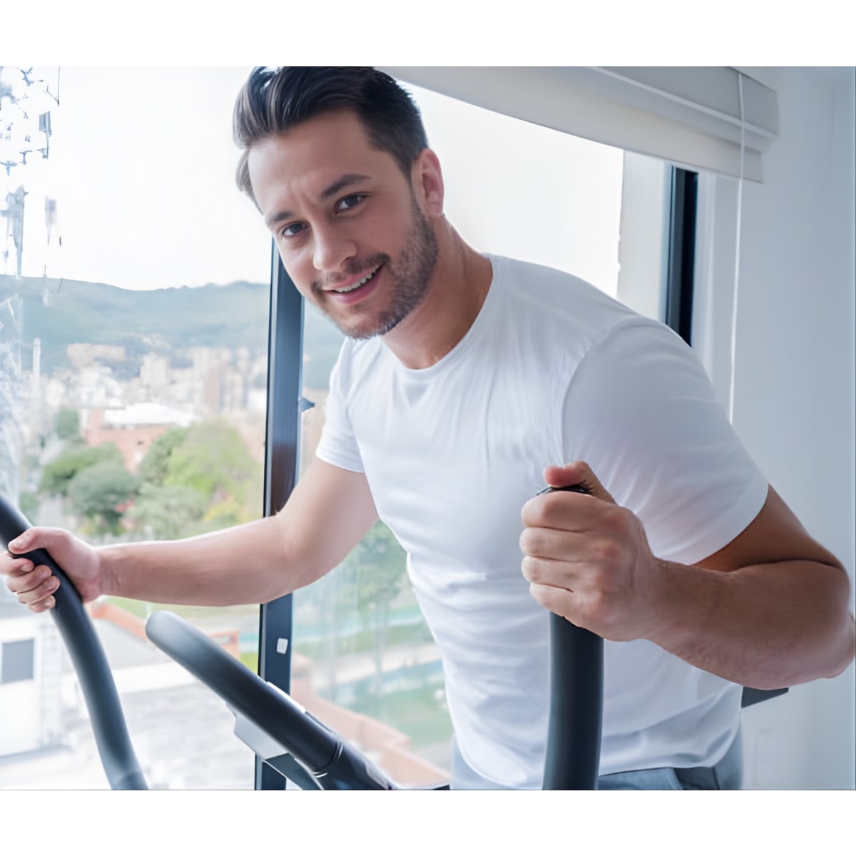 אליפטיקל מקצועי Sportime דגם DS7000 – חווית אימון ביתית מושלמת