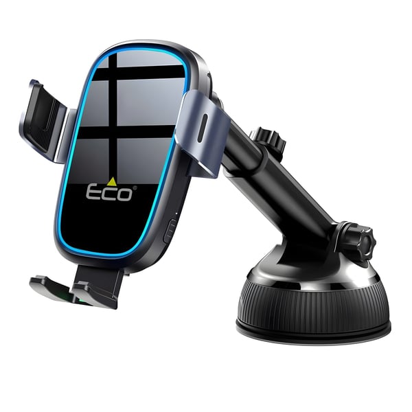 מטען אלחוטי לרכב 15W עם זרוע טלסקופית מבית ECO