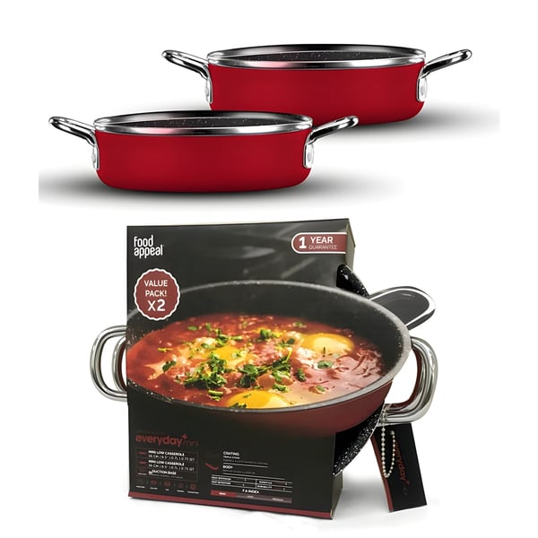 סט מחבתות אישיות 16 ס"מ - EVERYDAY PLUS MIN של FOOD APPEAL