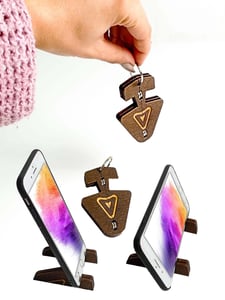 מחזיק מפתחות מגנטי מעמד לנייד בעיצוב אישי
