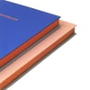 Elegant Blue and Orange Notebook