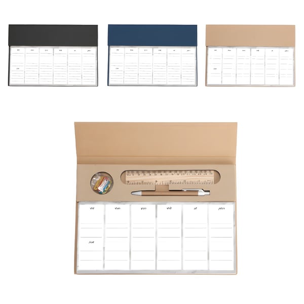 Stylish Weekly Planning Desk Pad