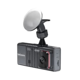 מצלמת דרך מתקדמת לרכב עם 3 עדשות לצילום פנימי וחיצוני