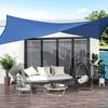 Robust 6X6m Shade Net with Aluminum Rings and Carry Bag