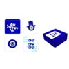 Decorative Magnet Set with 'Yisrael Chai'