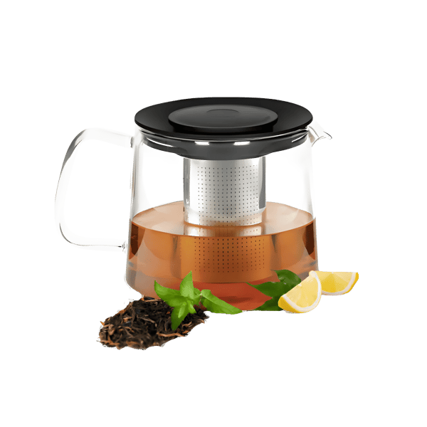 Elegant Glass Teapot 1.5L for Tea Brewing