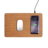 Wooden Desk Charger with Phone and Mouse Space