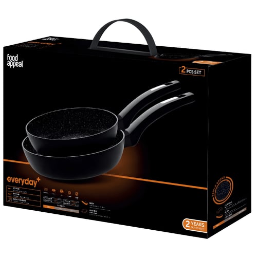 Podafil Twin Pan Set with Durable Stone Coating