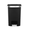 Elegant EKO Trash Can 50 Liter with Stainless Silver