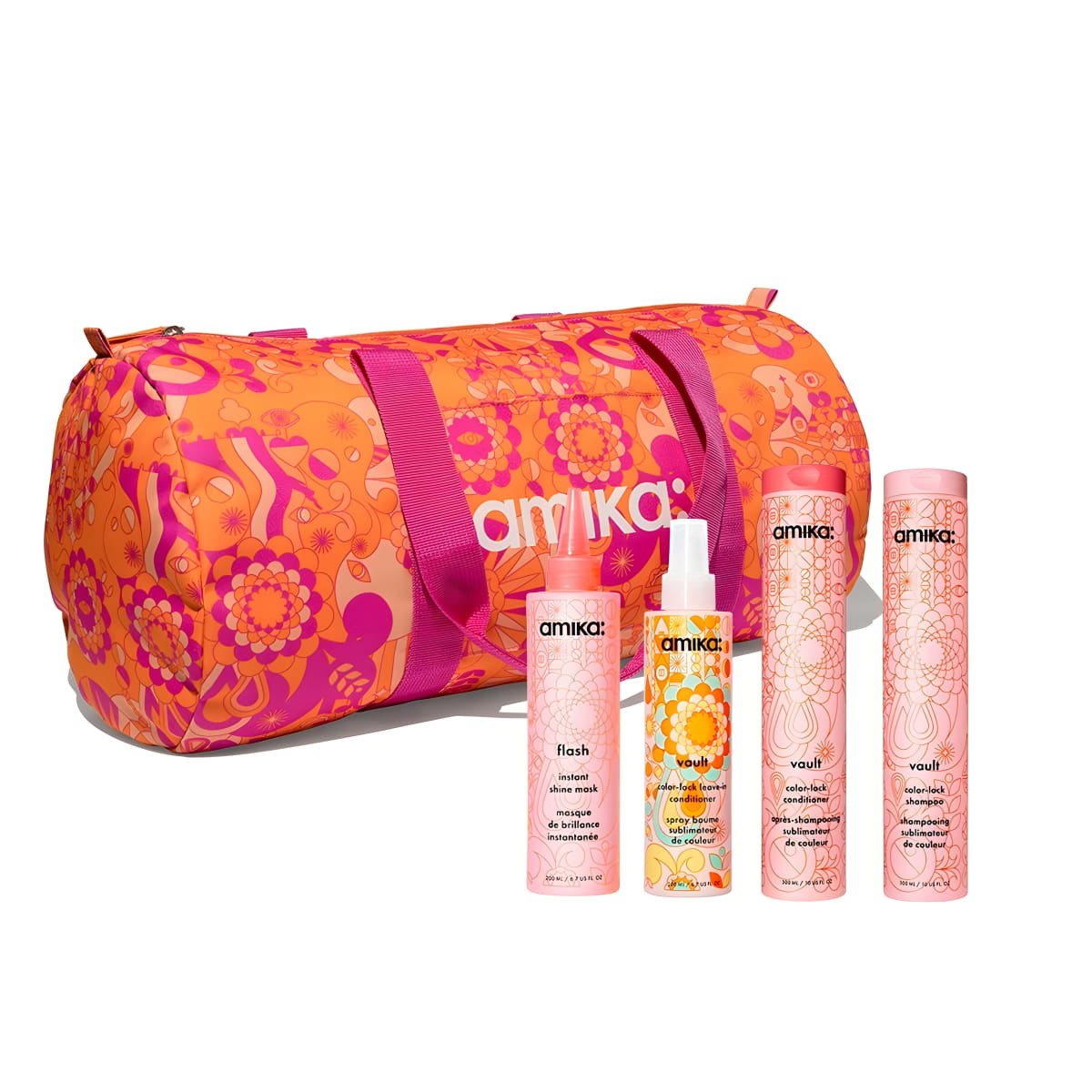 מארז חופשה נוצצת לשיער ברק וצבע מבית AMIKA