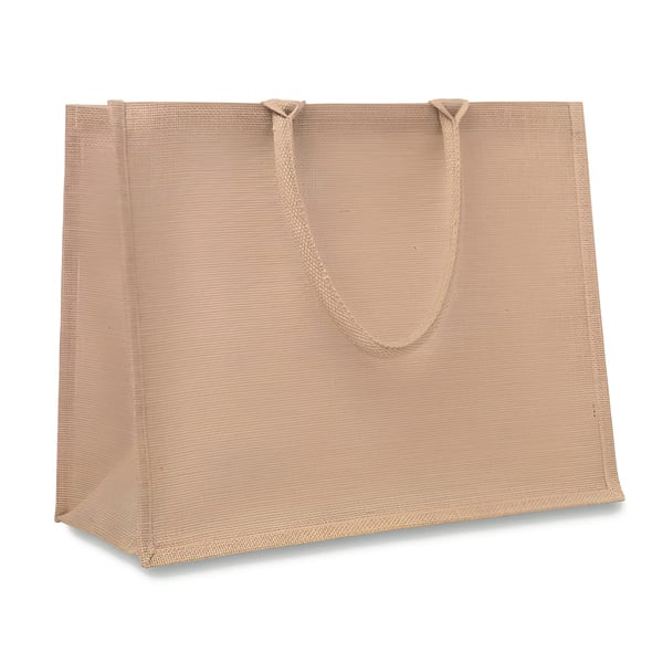 Eco-Friendly Jute Shopping Bag with Cotton Padding