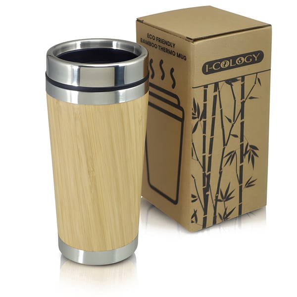 Eco-Friendly Bamboo Thermal Mug