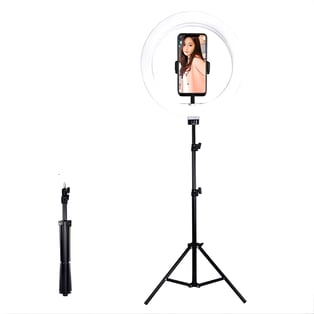Professional Tripod 2.1m with 36cm Ring Light