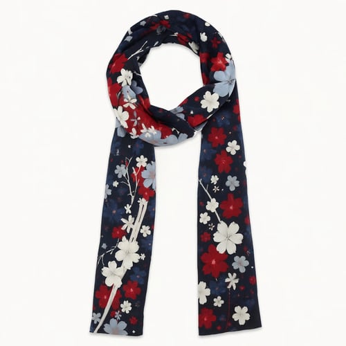 צעיף חורף דו שכבתי מפליז קורל ודמוי כותנה רך