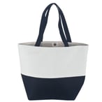 תיק קניות וכנסים מבד קנווס עם כיס פנימי