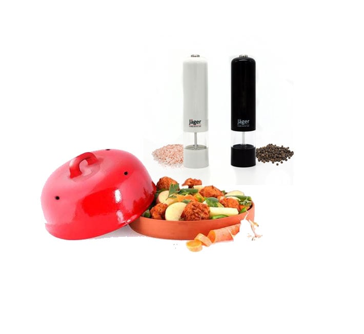 מיקרוג'ין בשילוב מטחנות תבלינים חשמליות - כלי בישול פורץ דרך