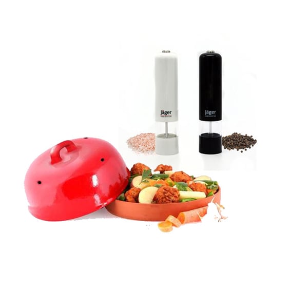 מיקרוג'ין בשילוב מטחנות תבלינים חשמליות - כלי בישול פורץ דרך