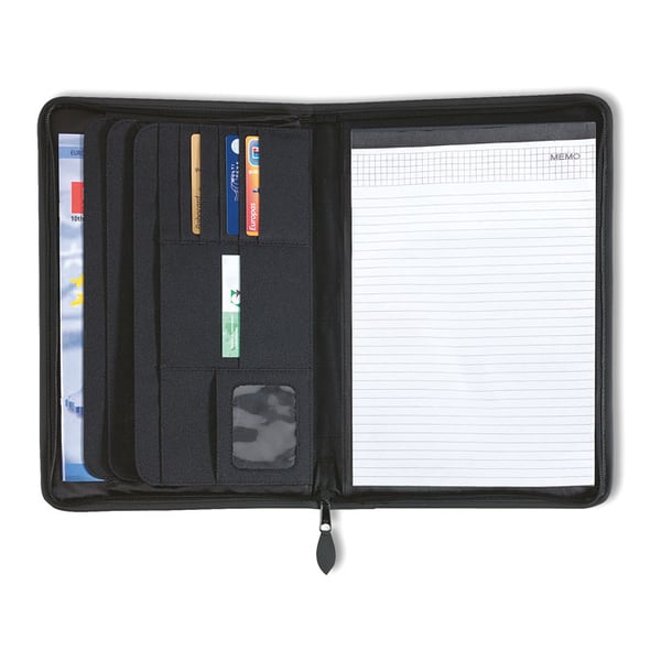 Durable A4 Conference Folder with Zipper