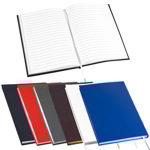 מחברת A5 יוקרתית עם כריכת PU דמוי עור - 96 דפים