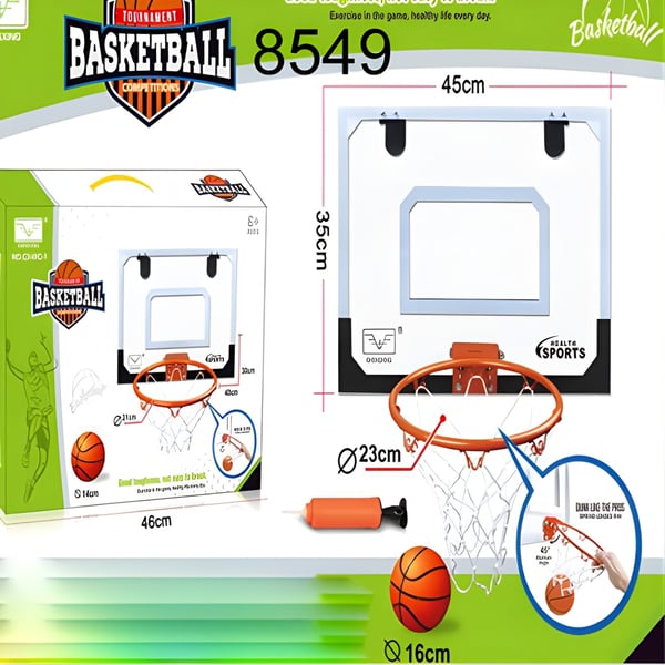 Professional Basketball Hoop for Backyard Games