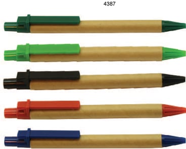 עט קרטון ממוחזר - מתנה עסקית ייחודית