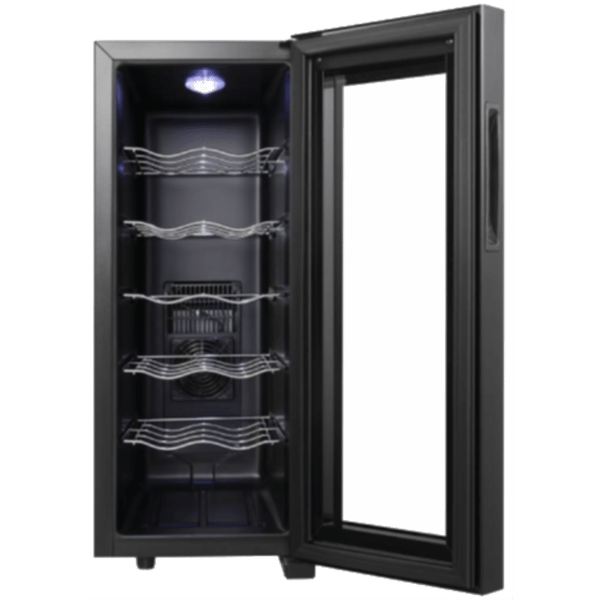 Elegant 12-Bottle Wine Cooler – Luxury Storage Experience