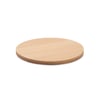 Round Natural Bamboo Coaster