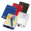 Hard Cover Spiral Notebook with Pen and Sticky Notes