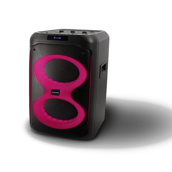 Wireless Bluetooth Speaker with Microphone & Remote + LED Lights