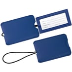 תג מזוודה פרימיום נשלף דמוי עור