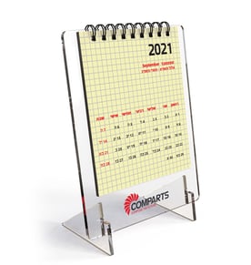 לוח שנה שולחני - מתנה עסקית שימושית