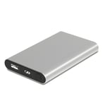 מטען נייד מתכת EVERCHARGE בנפח 5000 mAh עם כבל משולש