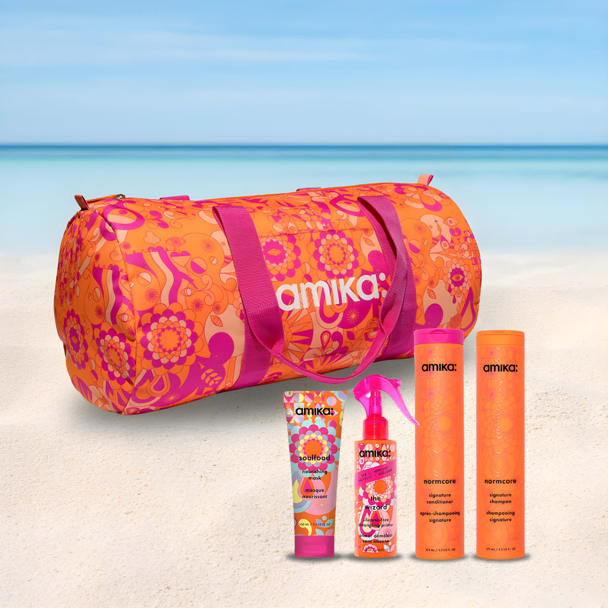 קיט טיפוח שיער יוקרתי מבית AMIKA - שדרגו את השיער שלכם